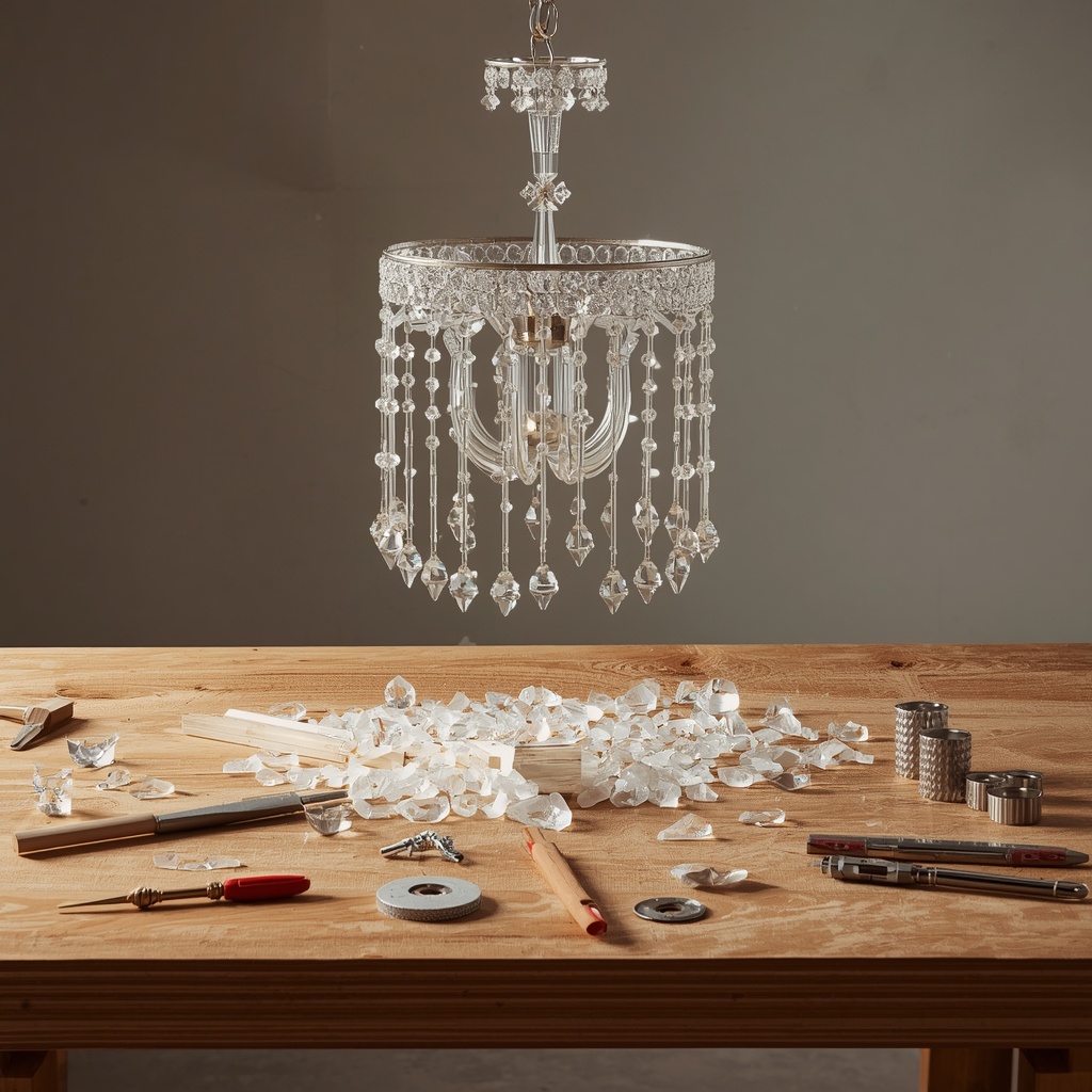 Chandelier restoration
