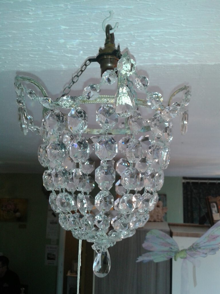 TH146 Antique Chandelier